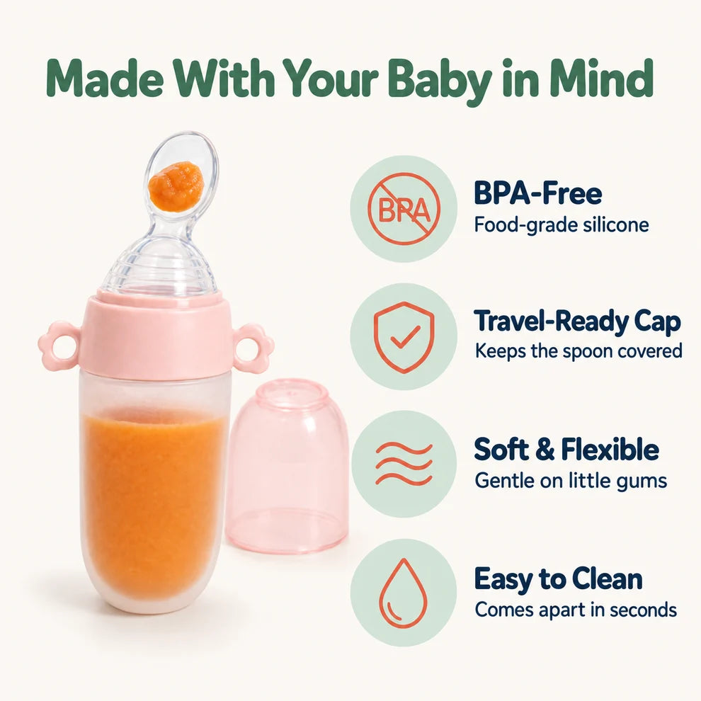 Spooniva™ Easy-Feed Squeeze Spoon